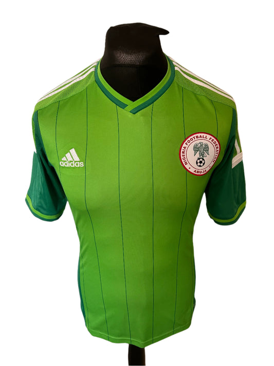 Nigeria 2014-15 Home Football Shirt Small Adidas