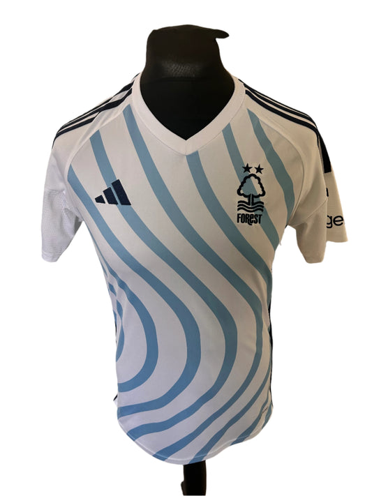 Nottingham Forest 2023-24 Away Football Shirt Small Adidas