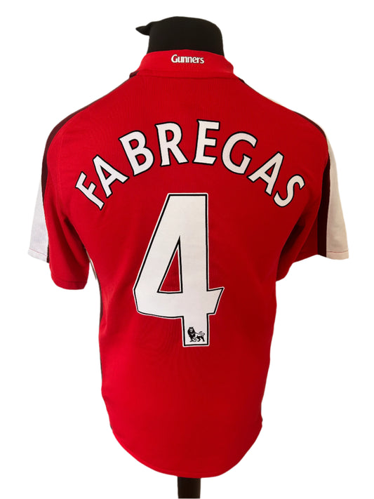 Arsenal Cesc Fabregas 2008-10 Home Football Shirt Small Nike