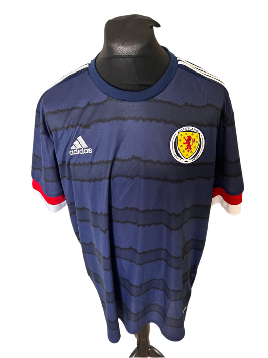 Scotland 2020-22 Home Football Shirt 2XL XXL Adidas