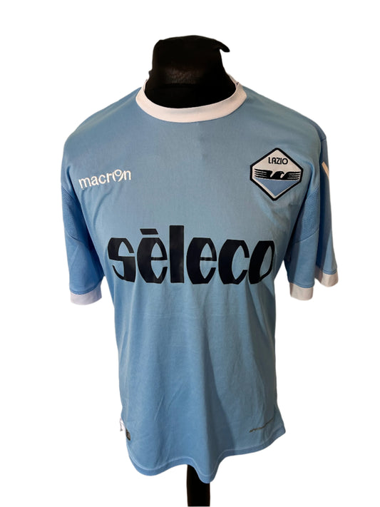 Lazio 2017-18 Home Football Shirt Extra Large XL Macron