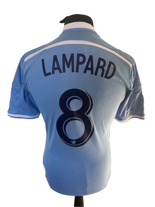 New York City Frank Lampard 2015-16 Home Football Shirt Small Adidas