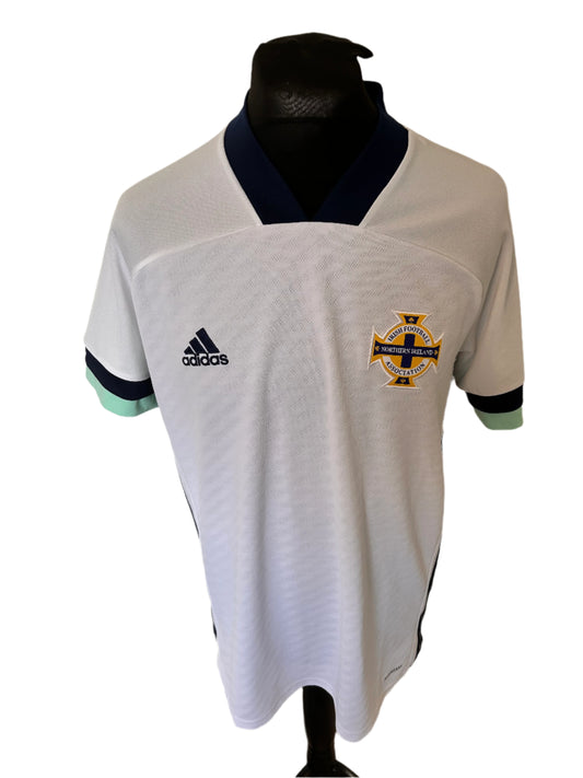 Northern Ireland 2020-21 Away Football Shirt Large Adidas