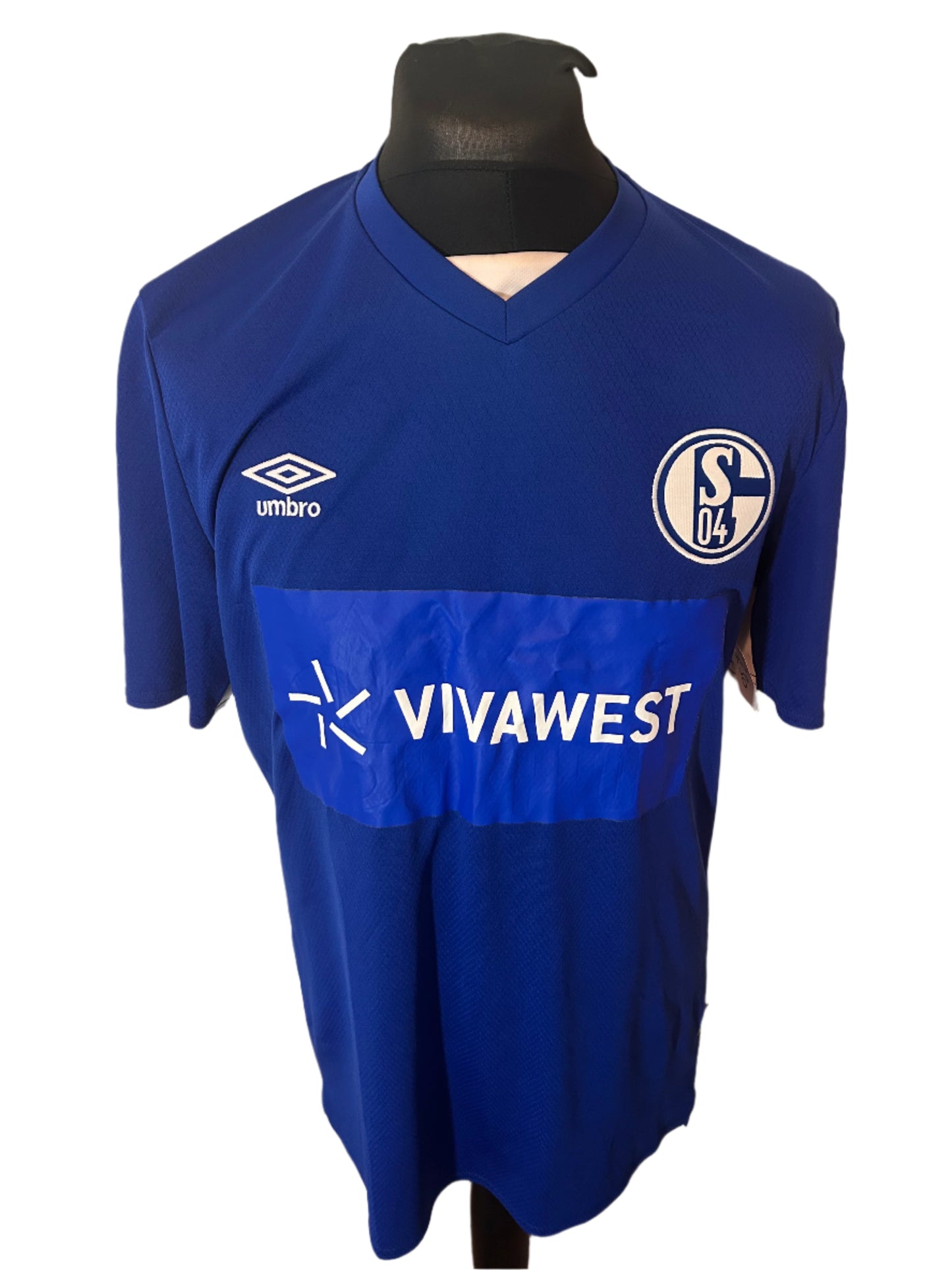 Schalke 2021-22 Home Football Shirt Extra Large XL Umbro