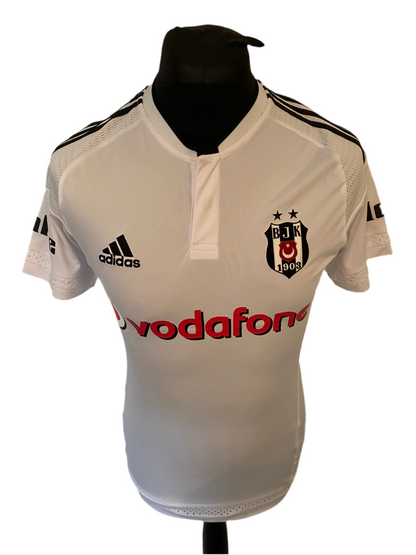 Besiktas 2015-16 Home Football Shirt Small Adidas
