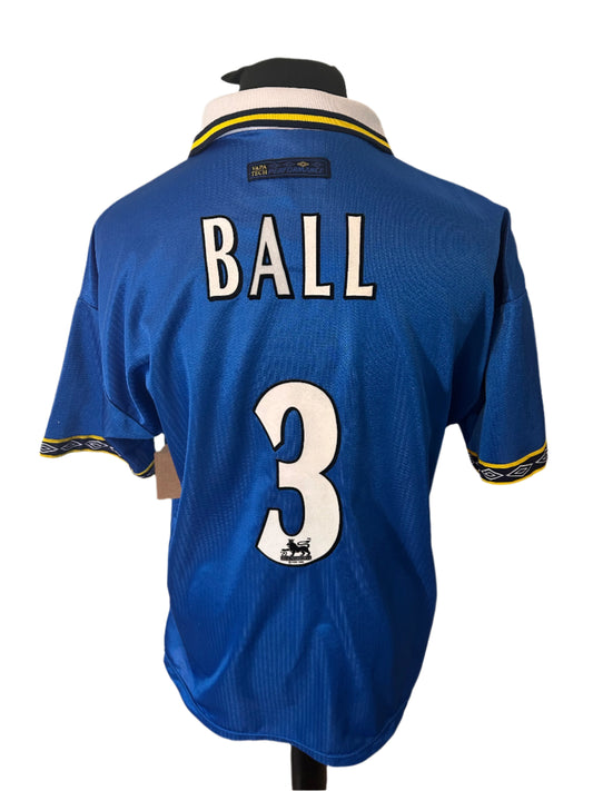 Everton Michael Ball 1997-99 Home Football Shirt Large Umbro