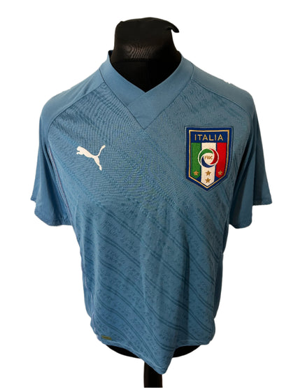 Italy 2009 Conferderations Cup Home Football Shirt Medium Puma