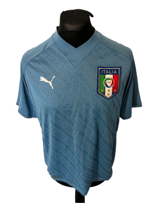 Italy 2009 Conferderations Cup Home Football Shirt Medium Puma