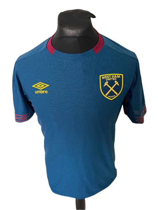 West Ham United 2018-19 Away Football Shirt Medium Umbro