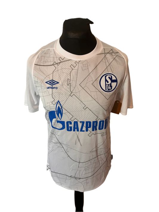 Schalke 2020-21 Away Football Shirt Medium Umbro