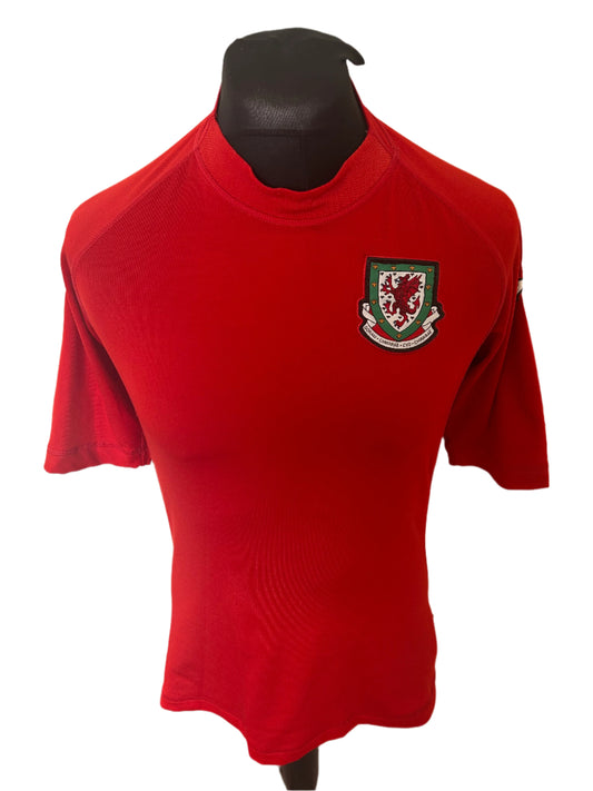 Wales 2004-06 Home Football Shirt Medium Kappa