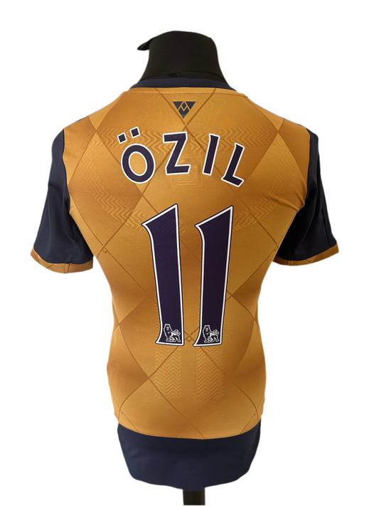 Arsenal Mesut Ozil 2015-16 Away Football Shirt PLAYER ISSUE Small Puma