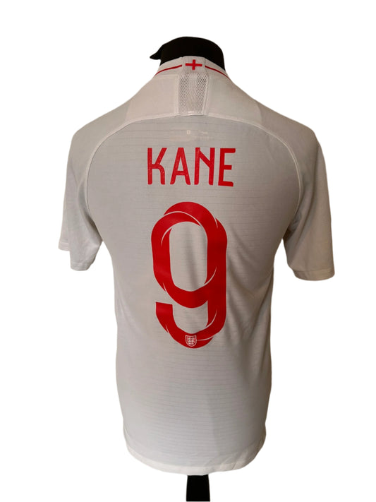 England Harry Kane 2018-19 Home Football Shirt Small Nike
