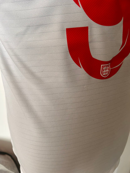 England Harry Kane 2018-19 Home Football Shirt Small Nike