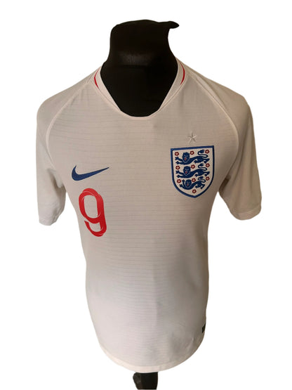 England Harry Kane 2018-19 Home Football Shirt Small Nike