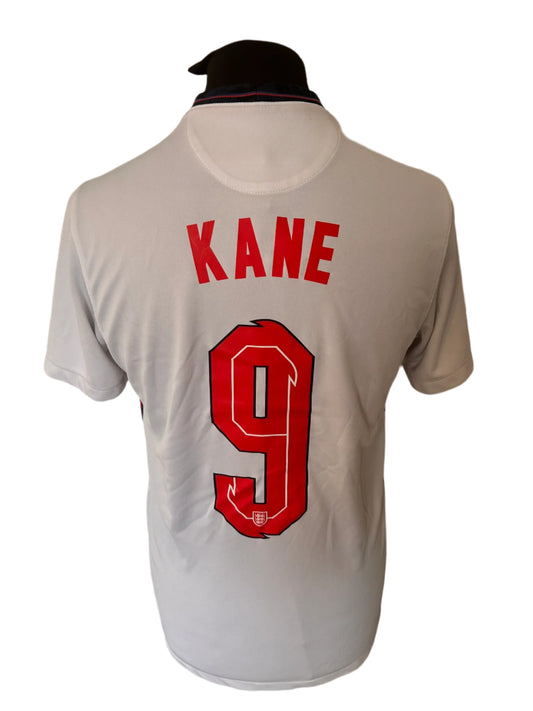 England Harry Kane 2020-21 Home Football Shirt Medium Nike