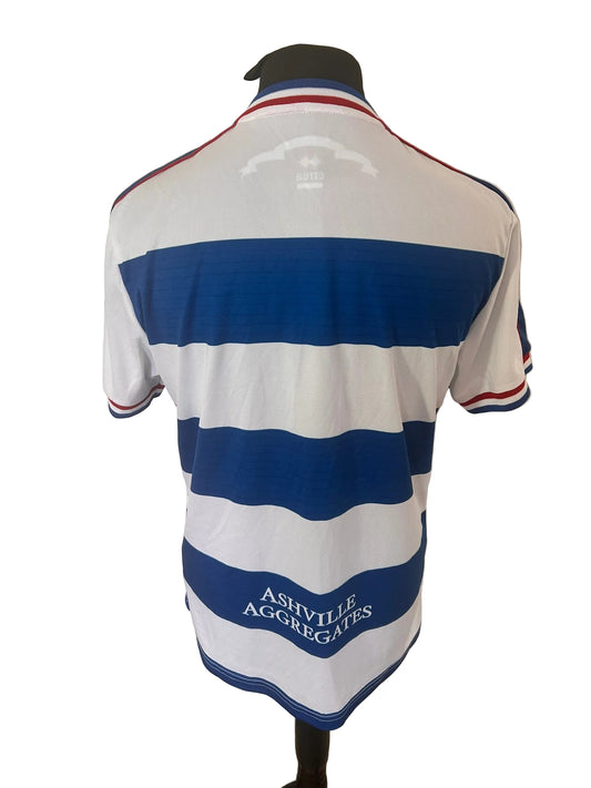 Queens Park Rangers, QPR 2018-19 home football shirt, blue and white, Large, Errea, back