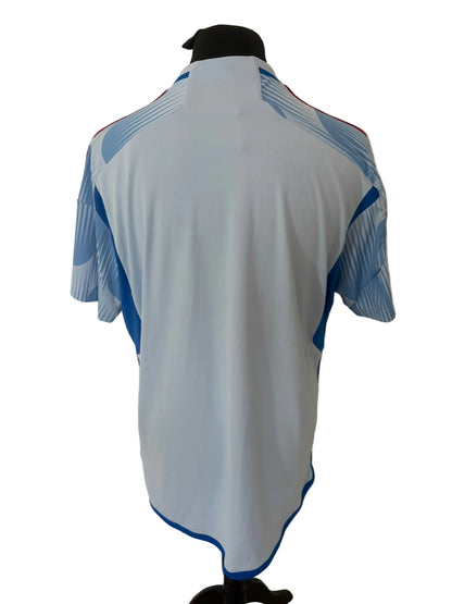 Spain 2022-23 away football shirt, blue, Extra Large, XL, Adidas, back