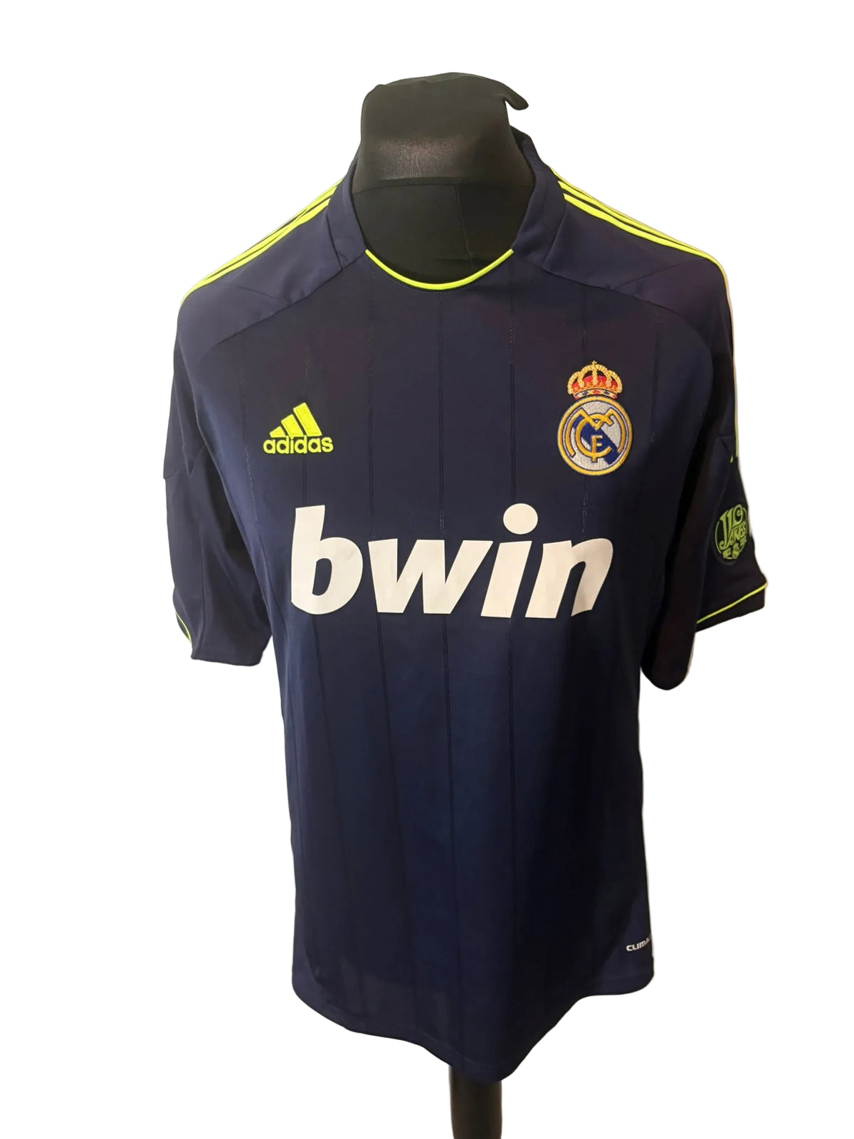 Real Madrid 2012-13 away football shirt, navy, Large, Adidas, Cristiano Ronaldo, front