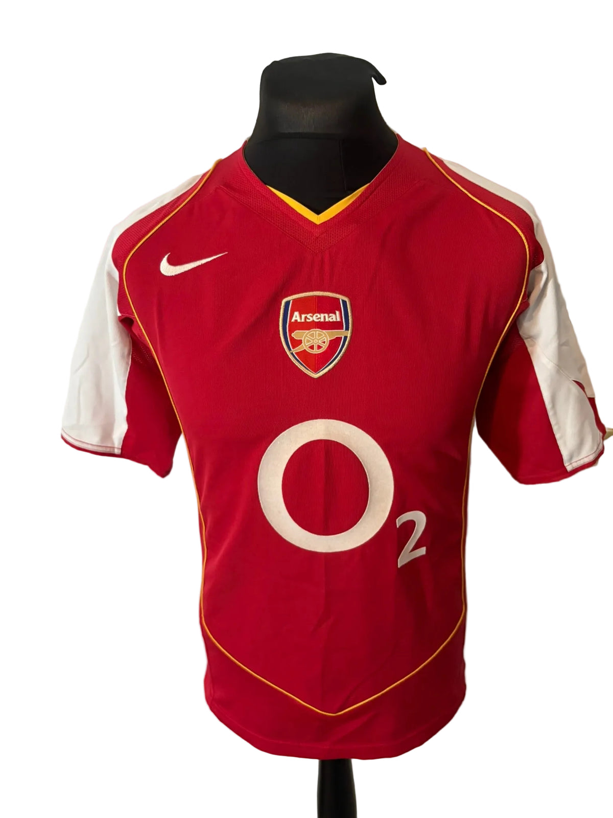 Arsenal 2004-05 home football shirt, red, small, Nike, Thierry Henry, front