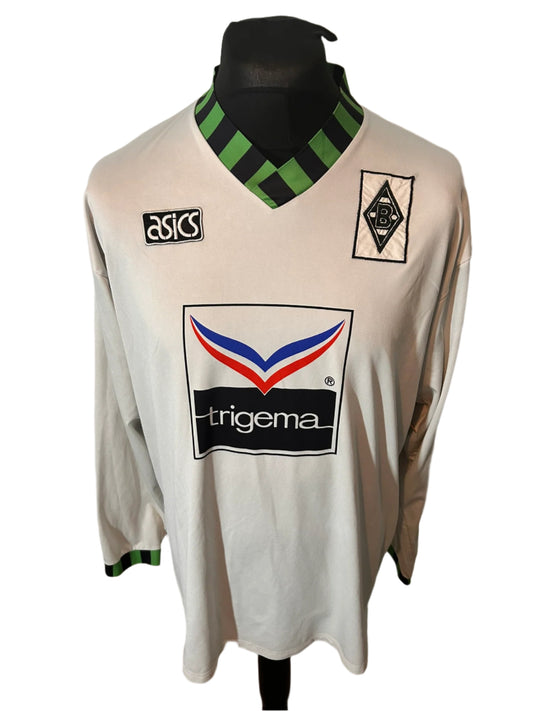 Borussia Monchengladbach 1992-94 Home Football Shirt LONG SLEEVES 2XL XXL Asics