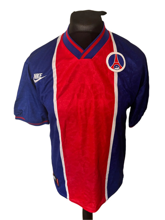 Paris Saint Germain PSG 1995-96 Home Football Shirt Small Nike