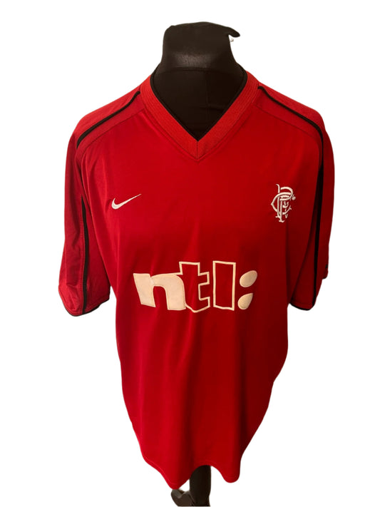 Rangers 2000-01 Third Football Shirt Extra Large XL Nike