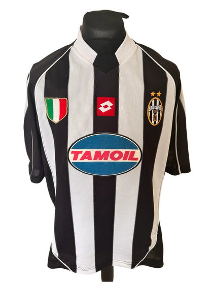 Juventus 2002-03 European Home Football Shirt Extra Large XL Lotto