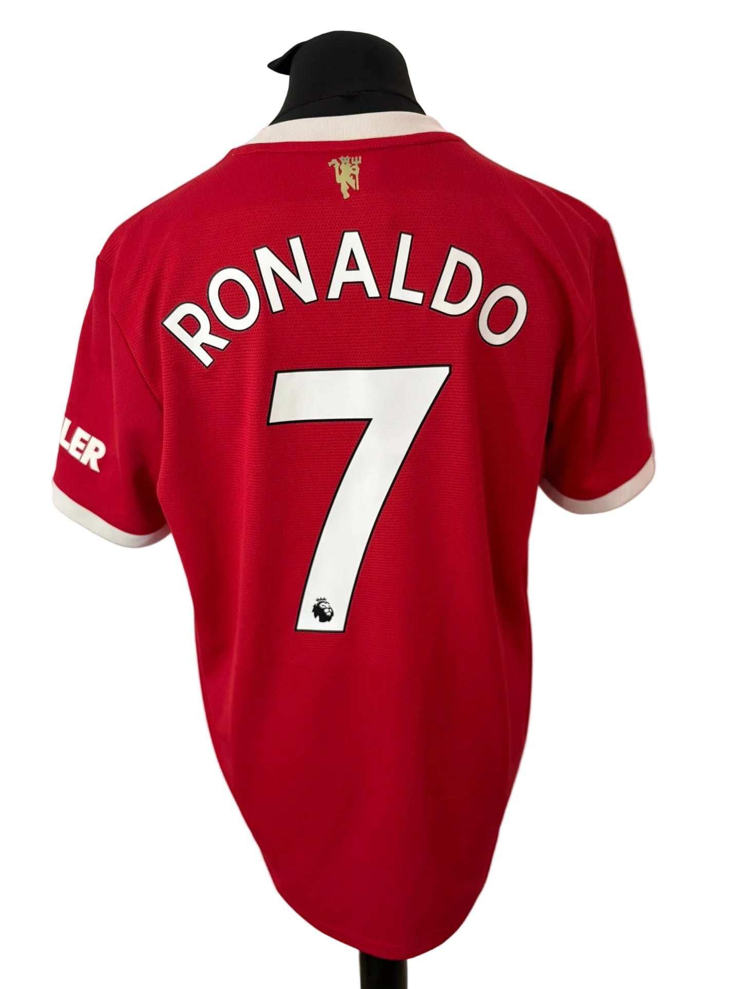 Manchester United 2021-22 home football shirt, red, Extra Large, XL, Adidas, Cristiano Ronaldo, back