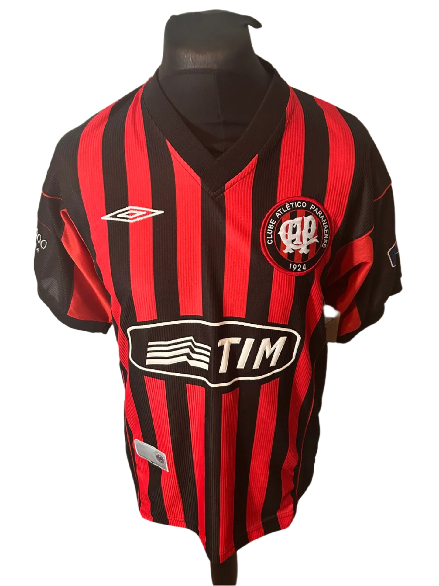 Athletico Paranaense 2001 Home Football Shirt Small Umbro