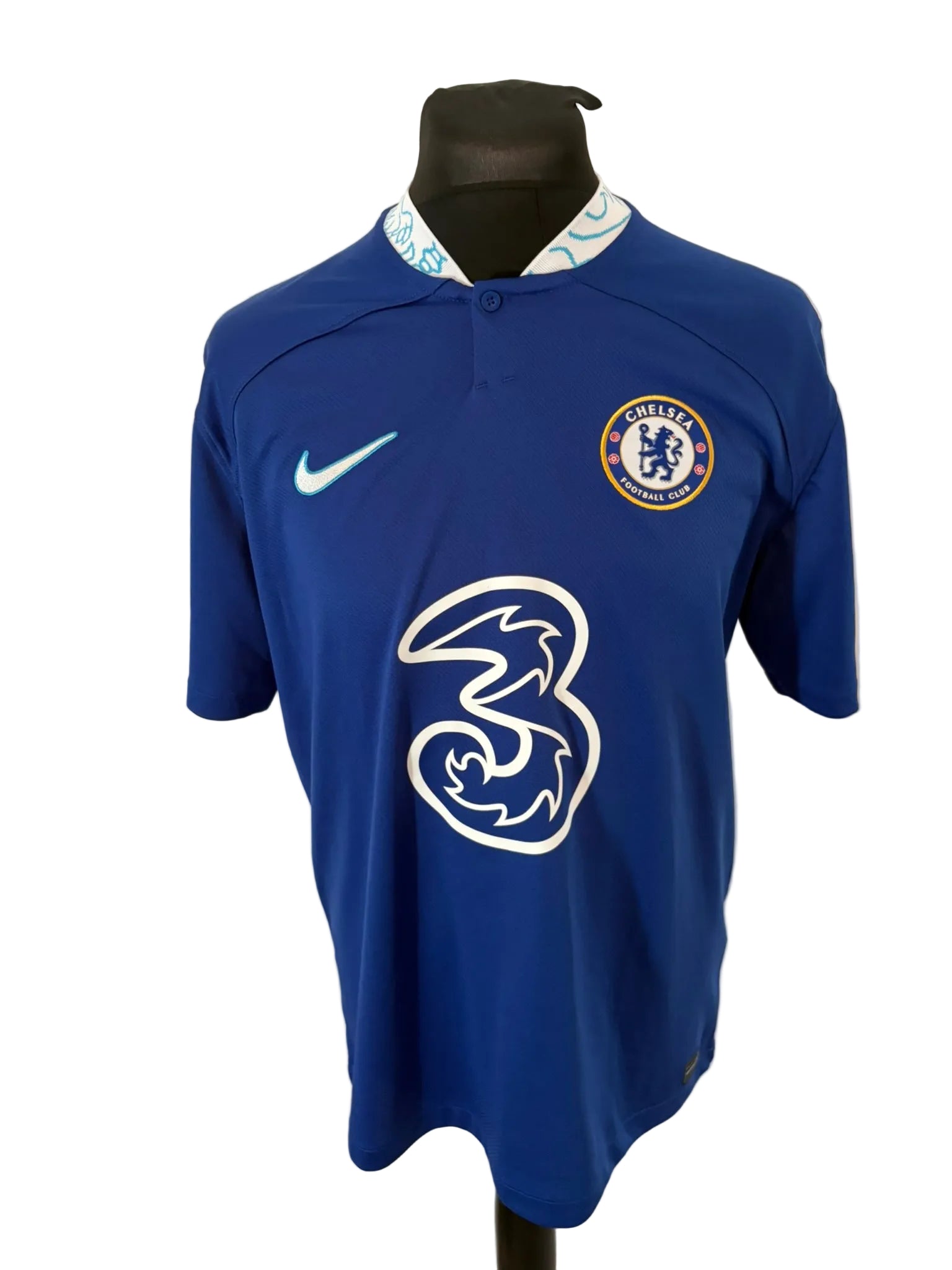 Chelsea 2022-23 home football shirt, blue, Large, Nike, Thiago Silva, front