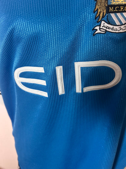 Manchester City Shaun Goater 1999-01 Home Football Shirt Medium Le Coq Sportif