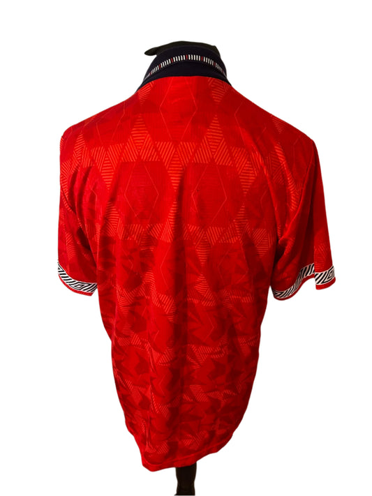 England 1990-93 Away Football Shirt Large Umbro