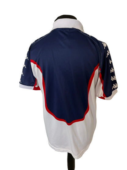 Athletic Bilbao 1998-99 away football shirt, navy, Large, Kappa, back