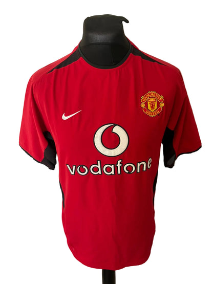 Manchester United 2002-03 home football shirt, red, small, Nike, Cristiano Ronaldo, front