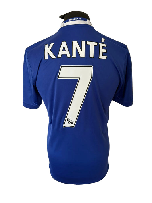 Chelsea 2016-17 home football shirt, blue, medium, Adidas, N'Golo Kante, back