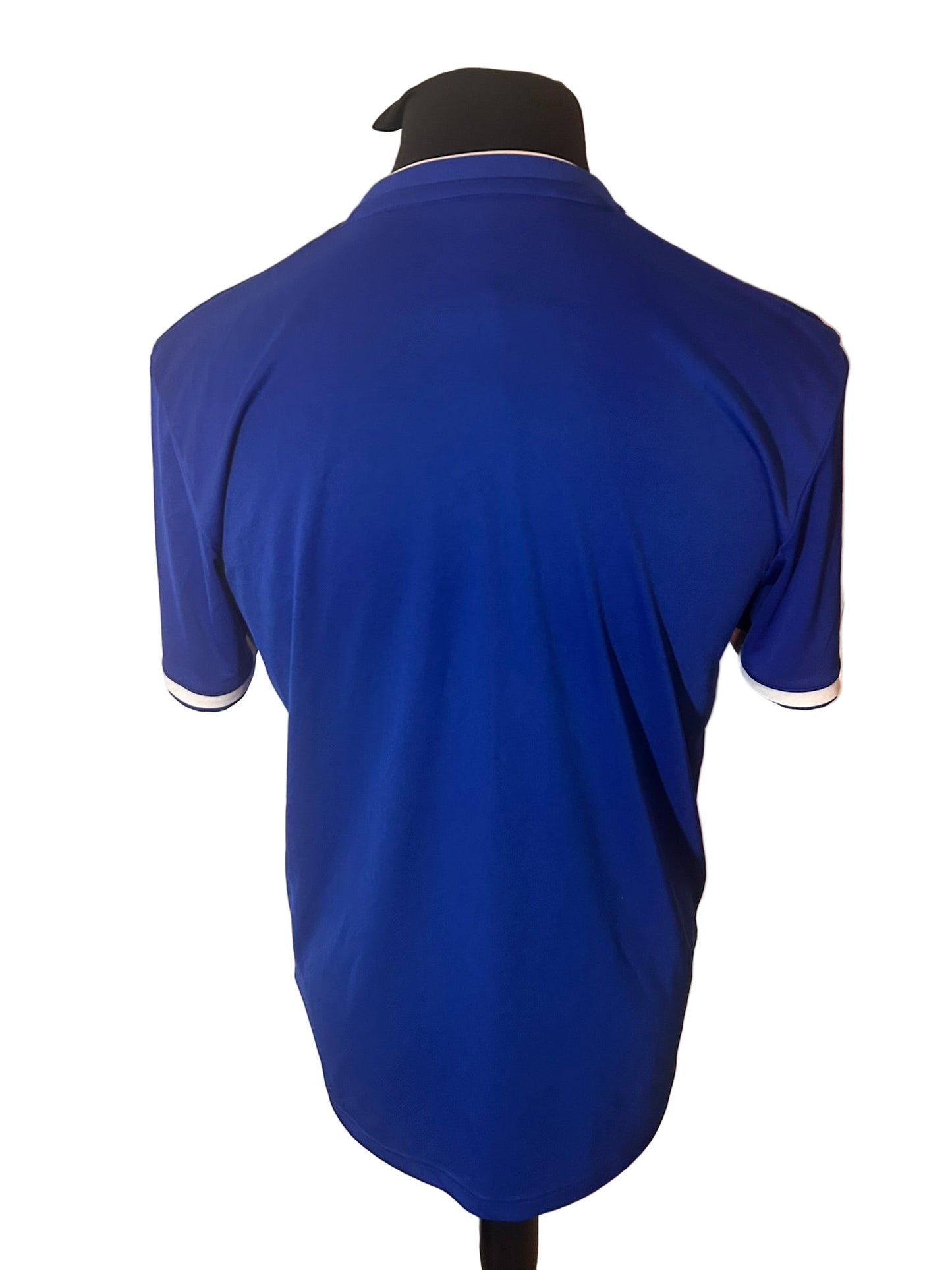 Ipswich Town 2019-20 home football shirt, adidas, medium, blue, back