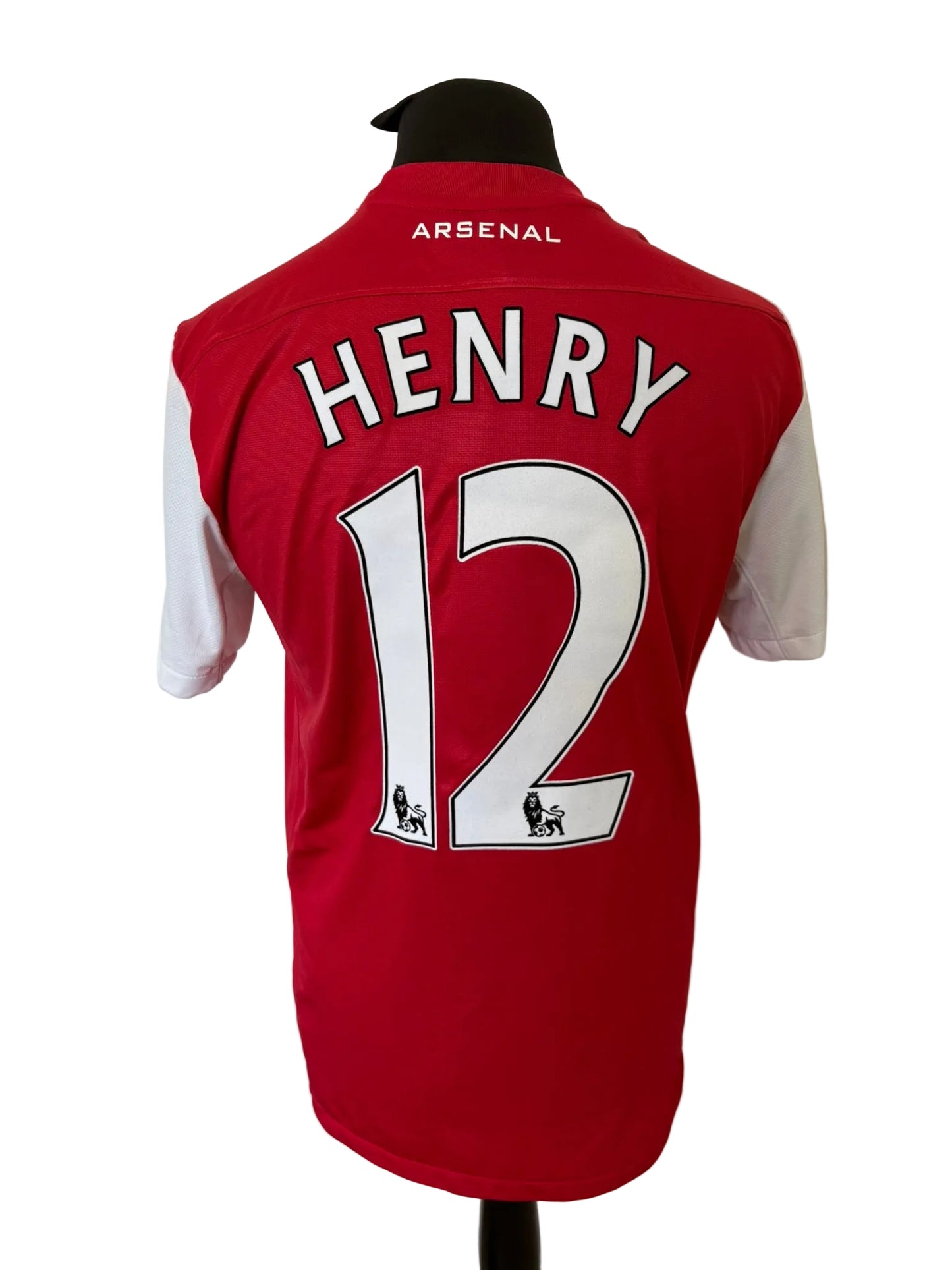 Arsenal 2011-12 home football shirt, red, medium, Nike, Thierry Henry, back