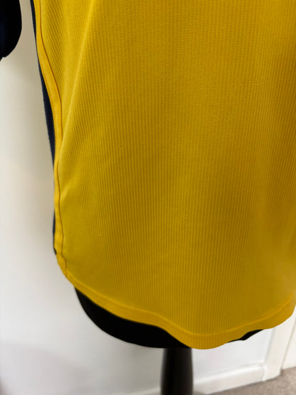 Arsenal Dennis Bergkamp 1999-01 Away Football Shirt Small Nike