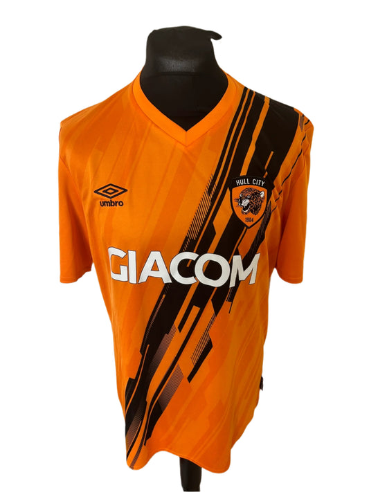 Hull City 2021-22 Home Football Shirt Extra Large XL Umbro