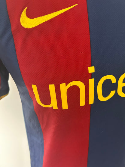 Barcelona 2010-11 Home Football Shirt Medium Nike
