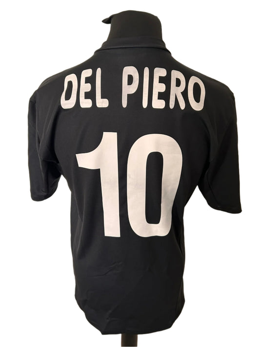 Juventus Alessandro Del Piero 2001-02 Away Football Shirt Large Lotto