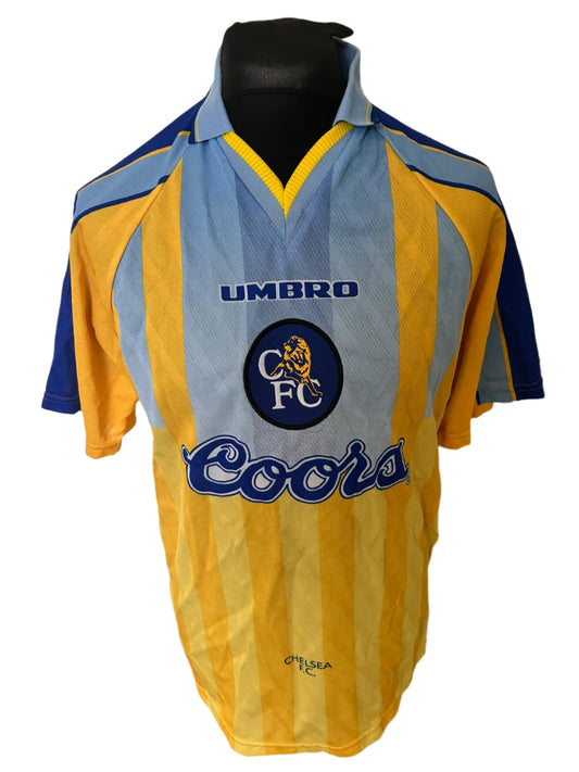 Chelsea 1996-98 Away Football Shirt Large Umbro