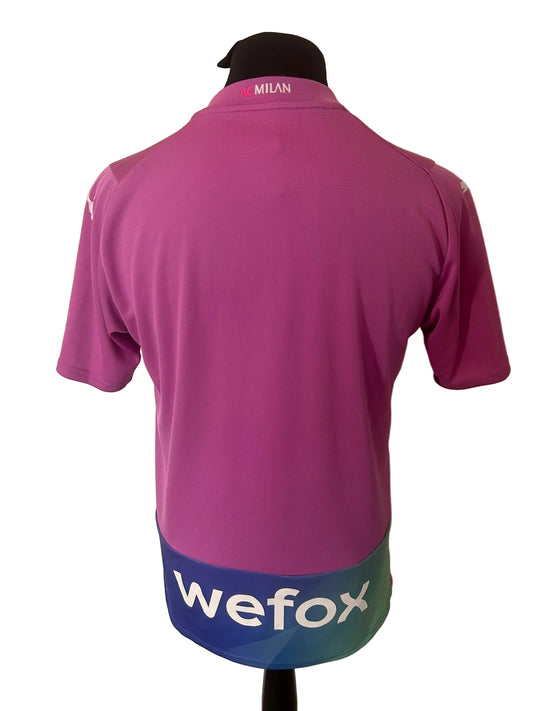 AC Milan 2023-24 third football shirt, purple, medium, Puma, back