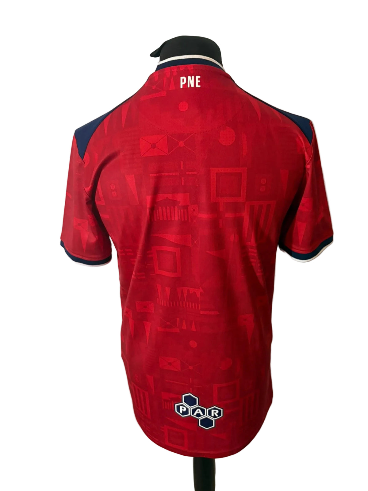 Preston North End 2023-24 away football shirt, red, medium, Castore, back
