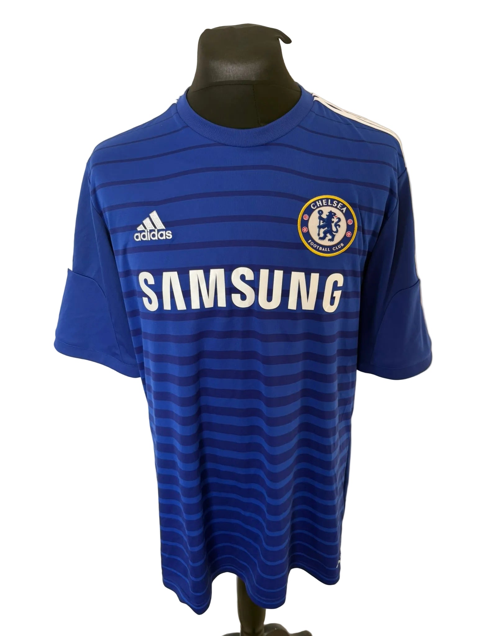 Chelsea 2014-15 home football shirt, blue, Extra Large, XL, Adidas, Eden Hazard, front