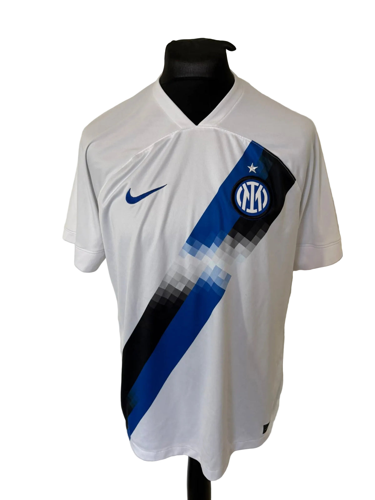Inter Milan 2023-24 away football shirt, white, Large, Nike, front