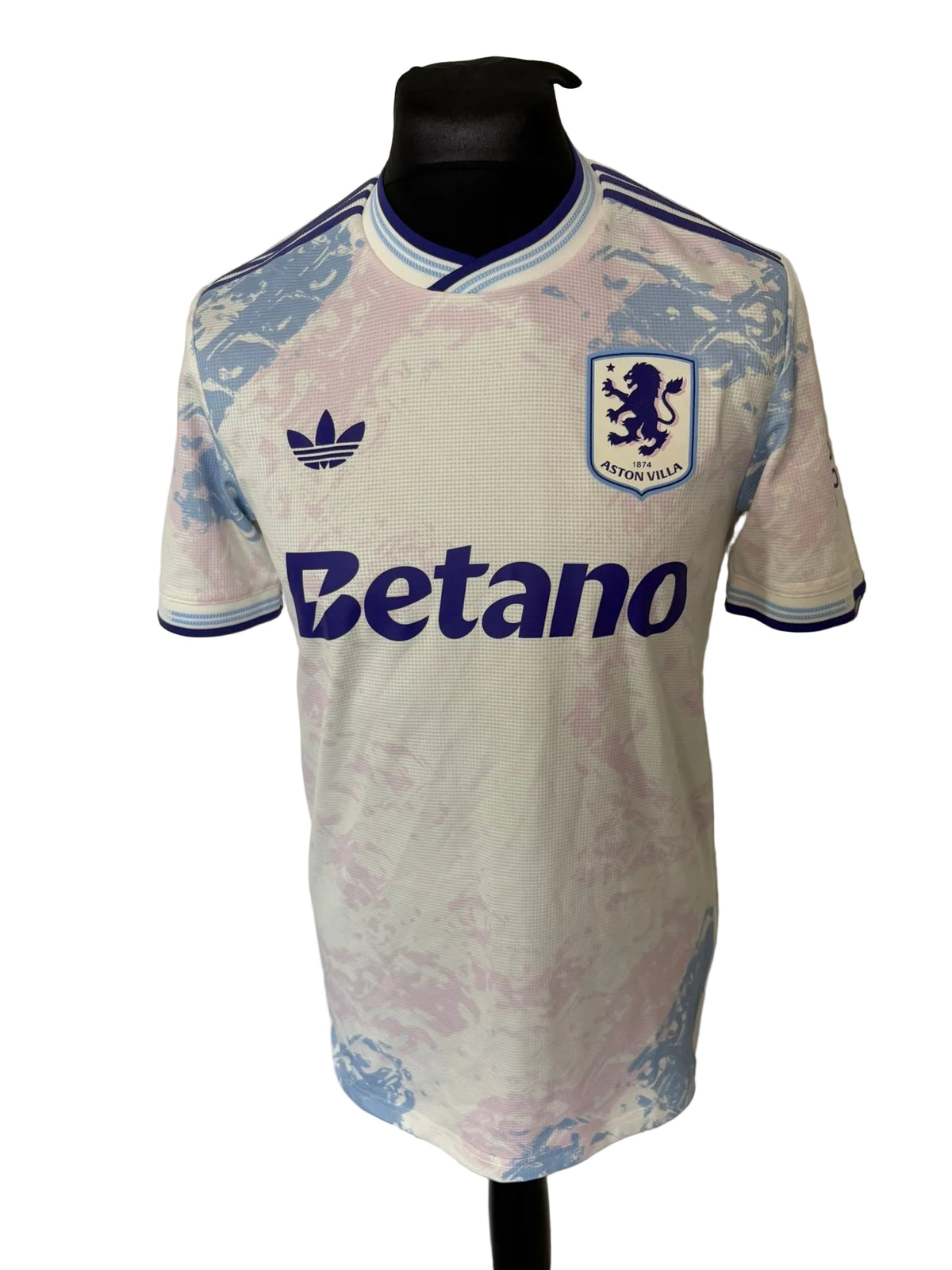 Aston Villa 2025-26 third football shirt, white, medium, Adidas, front