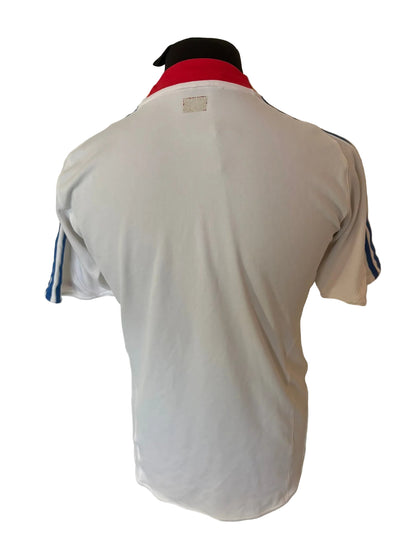 Japan 2008-09 away football shirt, white, small, Adidas, back