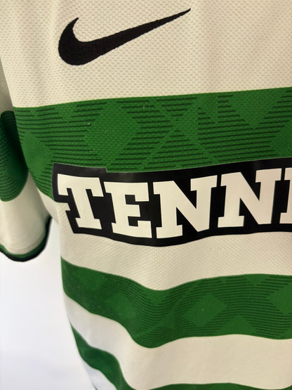 Celtic 2010-12 Home Football Shirt Large Nike